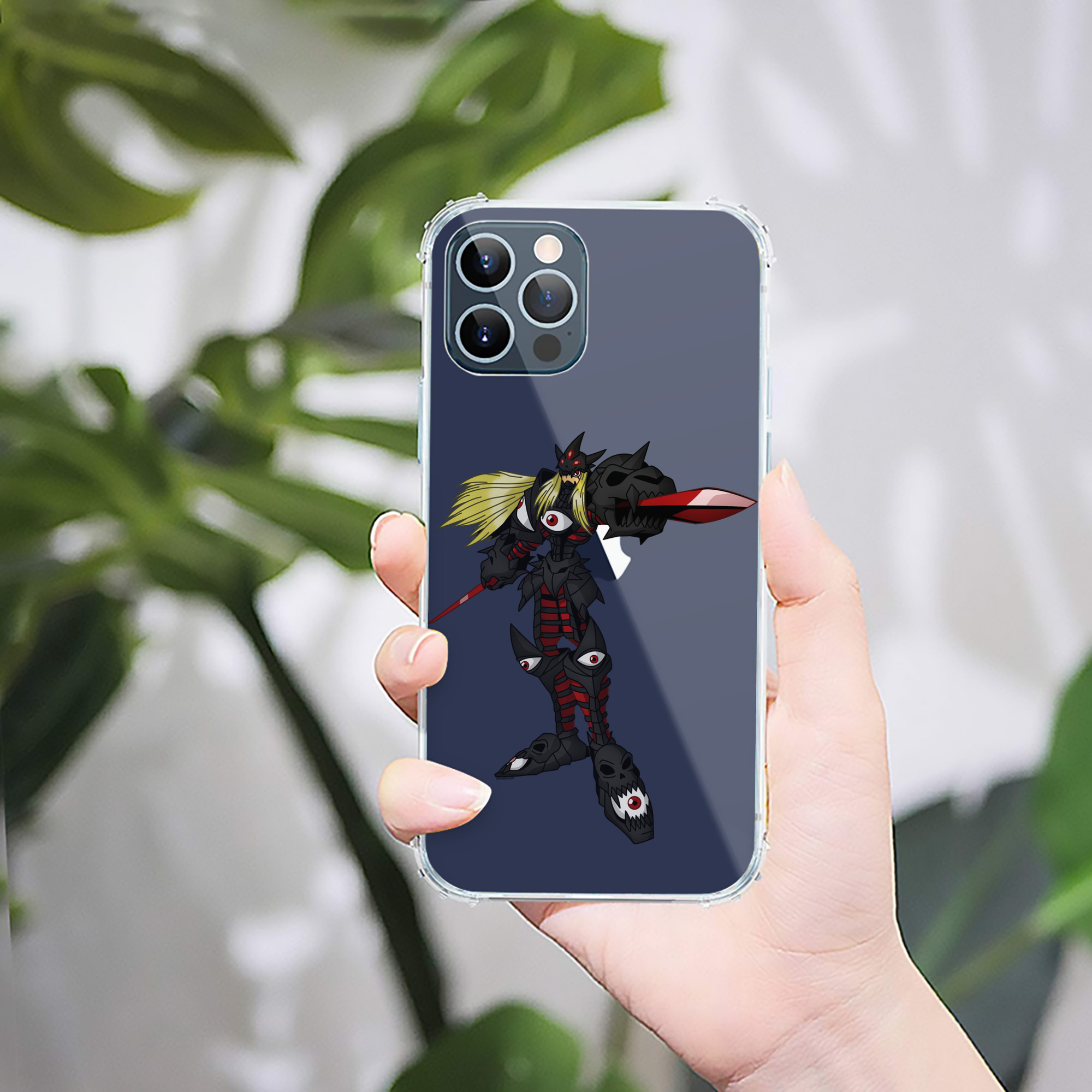（画像用） Digimon デジタルモンスター/デジモン 【iPhone 12シリーズ対応】透明スマホケース（クリアソフトケース）